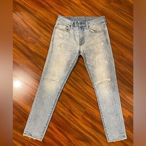 American Eagle Outfitters Next Level Airflex Men's Faded Blue 31x30 Jeans